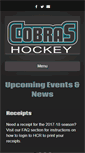 Mobile Screenshot of coaldaleminorhockey.com